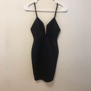 Misguided mini dress in black!